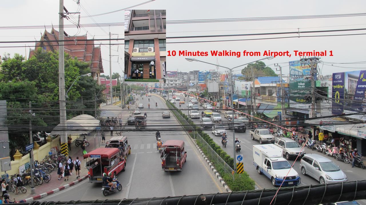 Homey-Don Mueang Airport Hostel Bangkok Zewnętrze zdjęcie